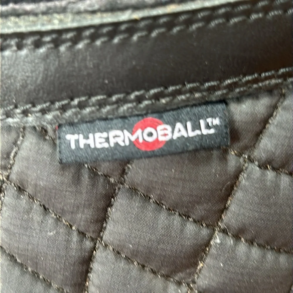 The North Face Thermoball Waterproof girls winter boots.  Black. Size 2.